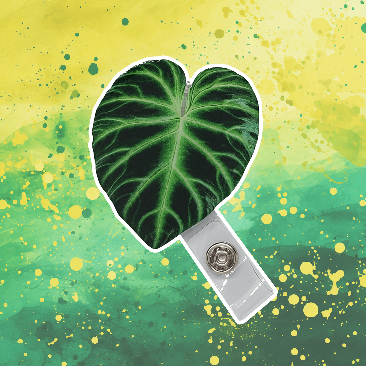 Vibrant Tropical Foliage - Leaf Badge Reel