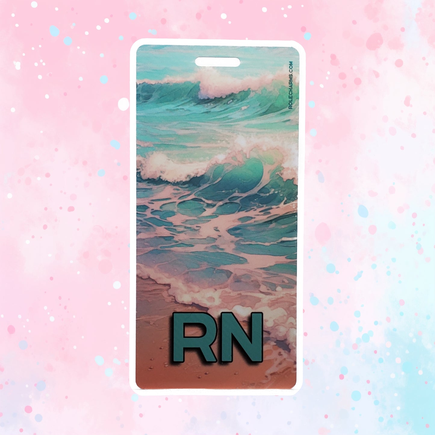Beach Dream (RN) - Vertical Role ID Badge [v1]