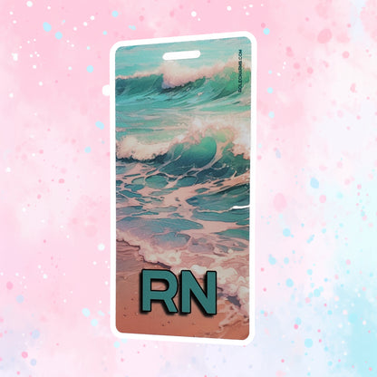 Beach Dream (RN) - Vertical Role ID Badge [v1]